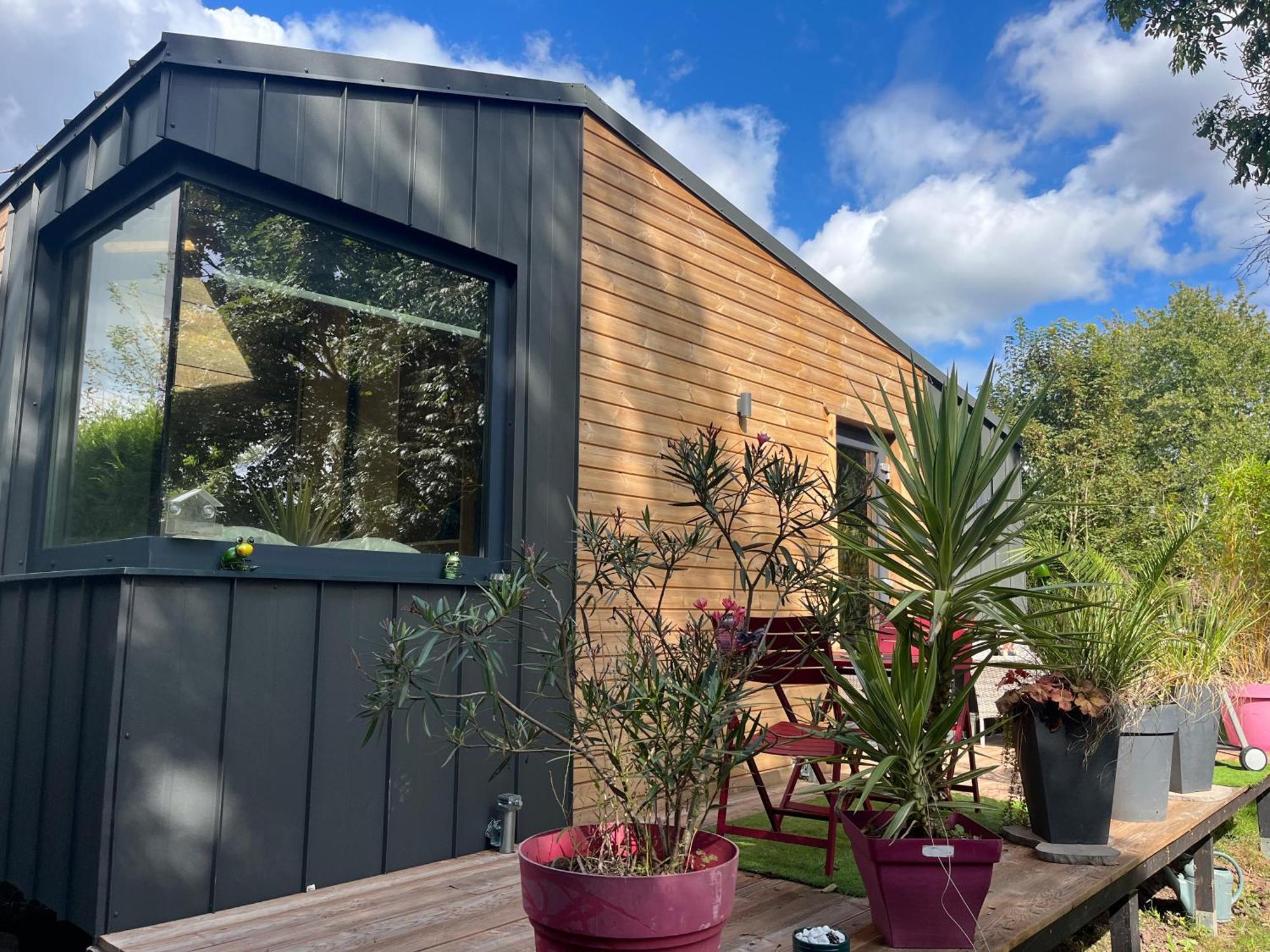 Tiny House Independante Tout Confort Full Equipement Adult Only-Seulement Morhange Exterior photo